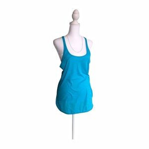LULULEMON baby blue tank top women size 8